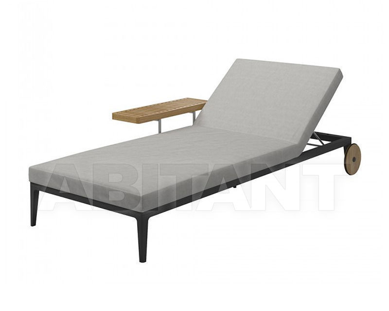 Купить Шезлонг Gloster Furniture Limited Grid 7131 MSGB