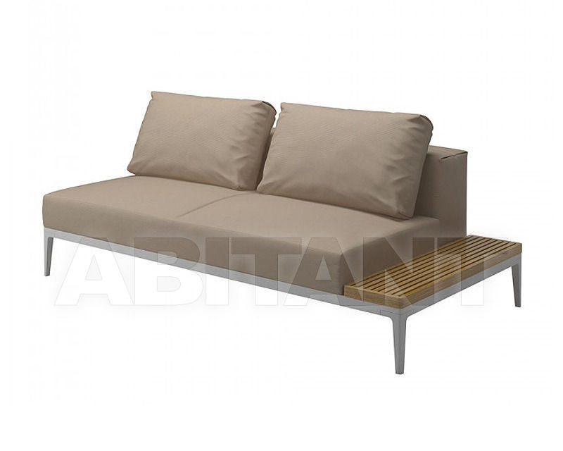 Купить Диван для террасы Gloster Furniture Limited Grid 7107 GCMB