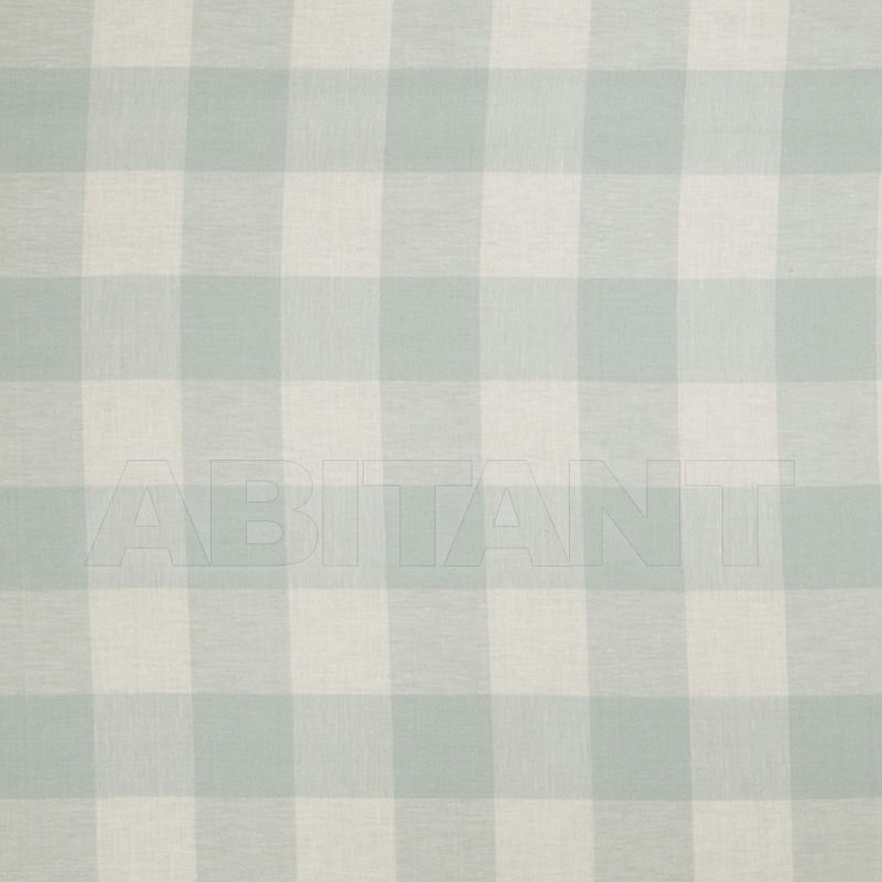 Купить Портьерная ткань Perle Check Aqua Fabricut Linen Window 0199001