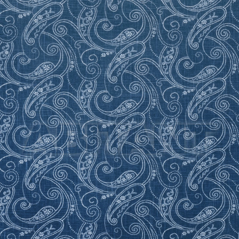 Купить Интерьерная ткань Estrella Cerulean Fabricut Nuances Linen & Cotton 2658001