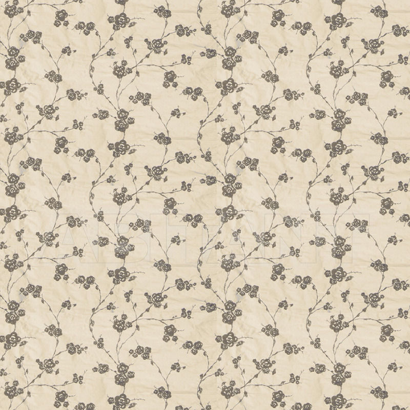 Купить Портьерная, обивочная ткань Reeves Floral Pewter Fabricut Silk Nuances 0027202