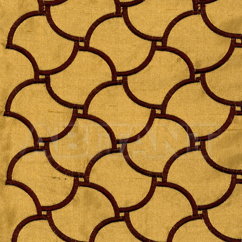 Купить Портьерная, обивочная ткань Knightly Cabernet Fabricut Silk Nuances II 3549103