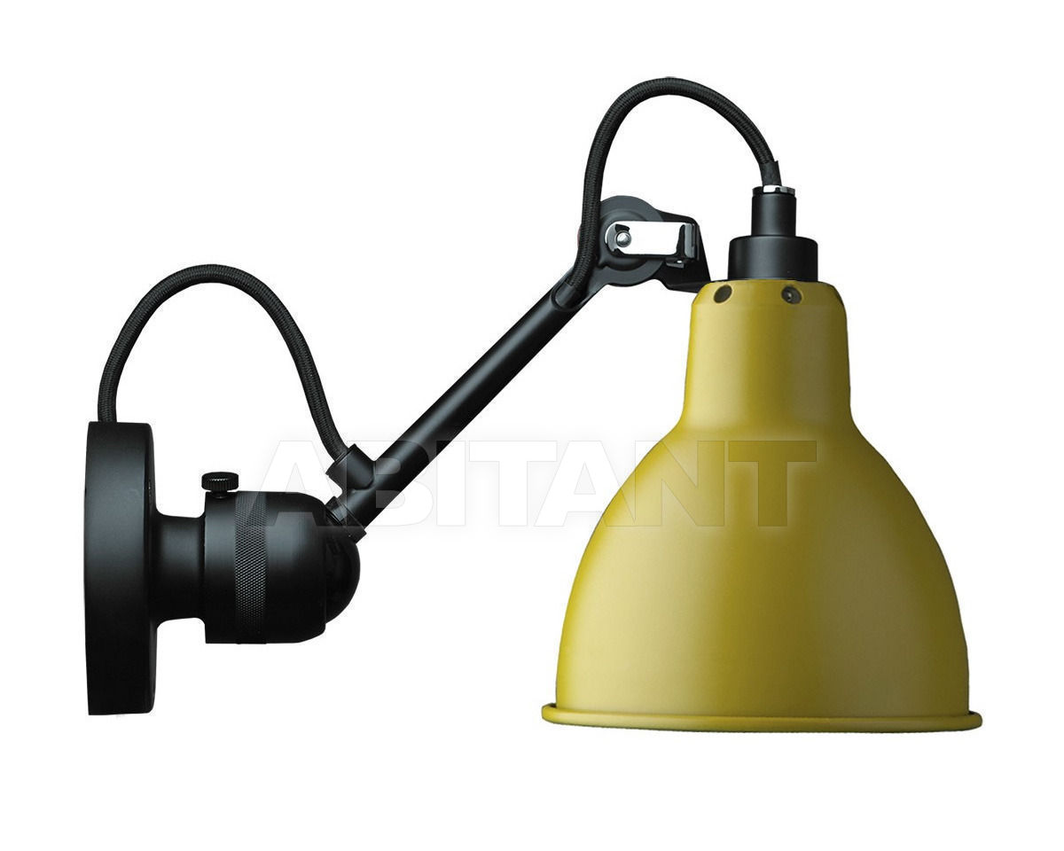 Купить Светильник настенный La Lampe Gras by DCW éditions GRAS LAMPS 304 BL-YELLOW