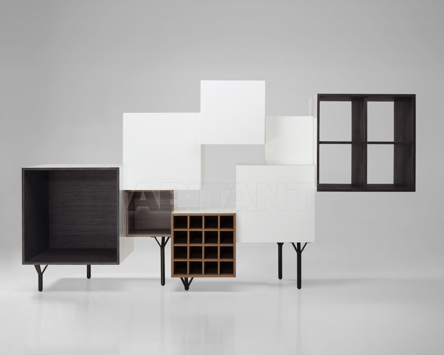 Купить Модульная система B.D (Barcelona Design) STORAGE AND SHELVING Model C