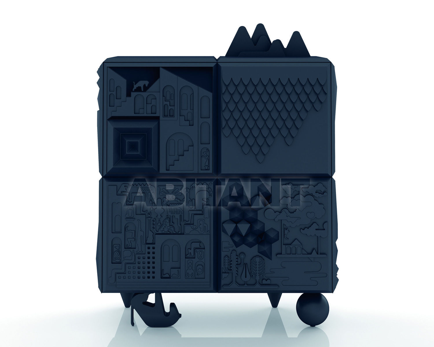 Купить Комод TOUT VA BIEN B.D (Barcelona Design) STORAGE AND SHELVING TOUT VA BIEN Example 2
