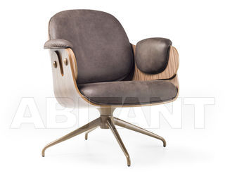 Кресло для кабинета LOW LOUNGER B.D (Barcelona Design) ARMCHAIRS LOW LOUNGER Swivel structure 2
