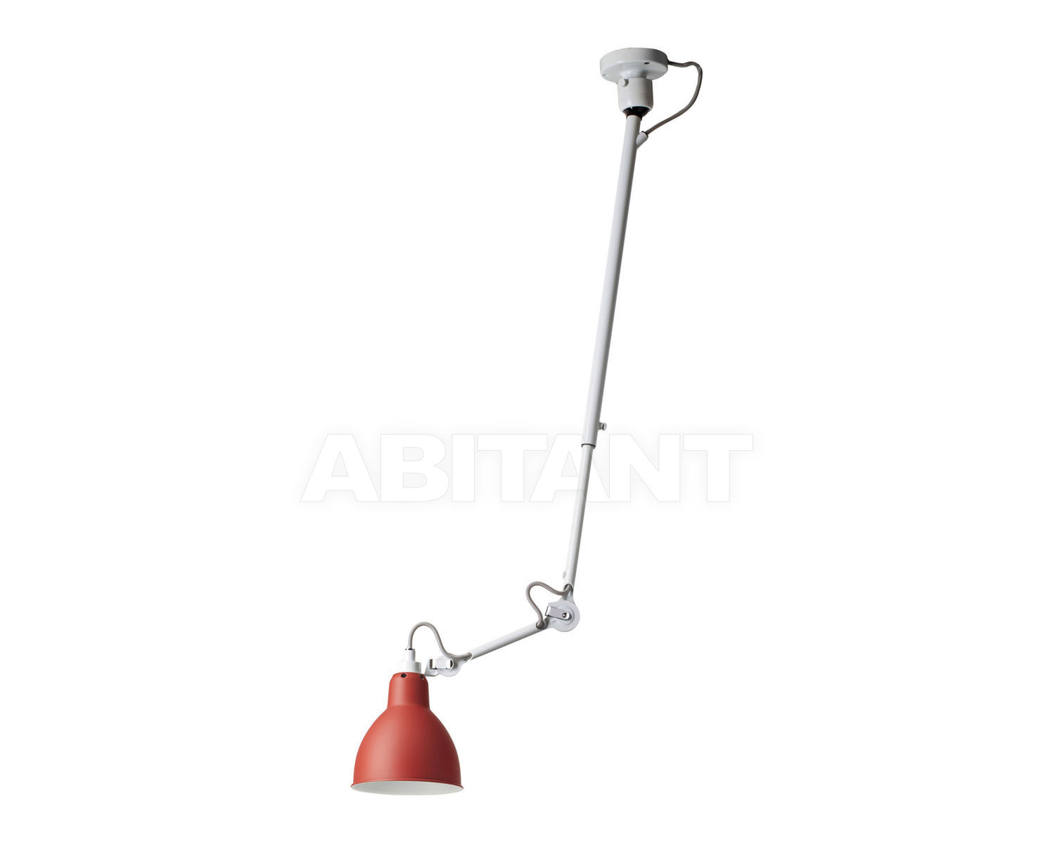 Купить Светильник La Lampe Gras by DCW éditions GRAS LAMPS 302 WH-RED