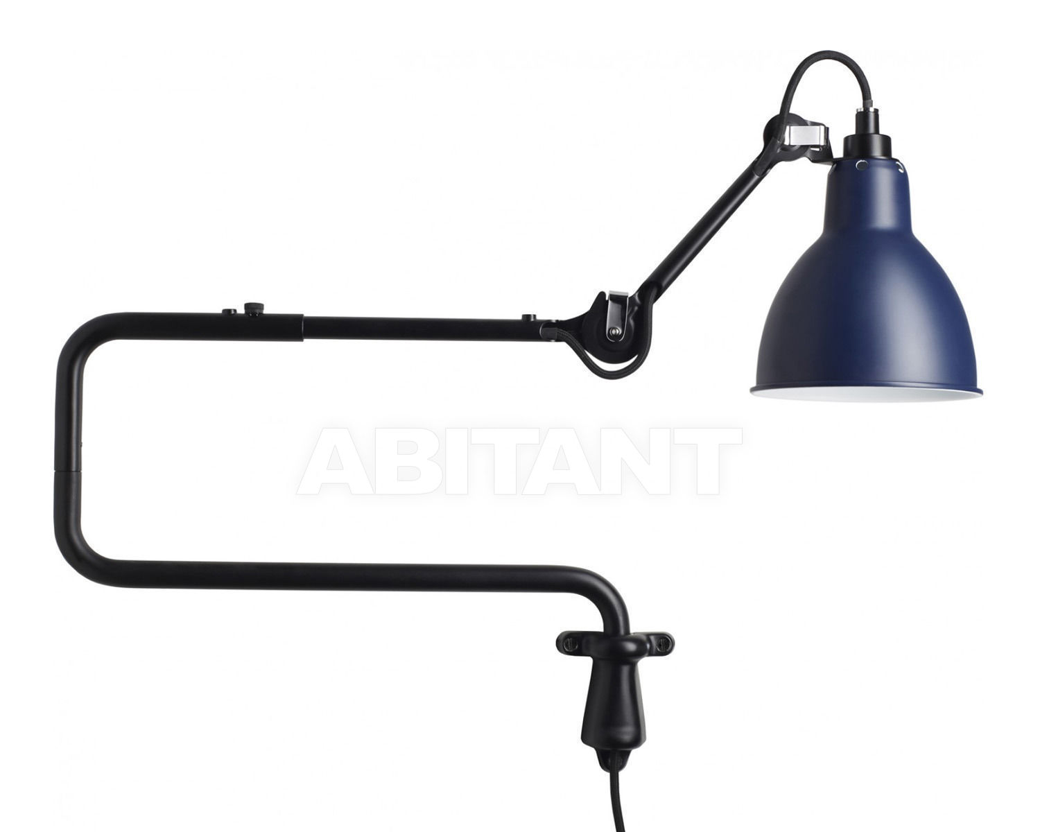 Купить Светильник настенный La Lampe Gras by DCW éditions GRAS LAMPS 303 BL-BLUE