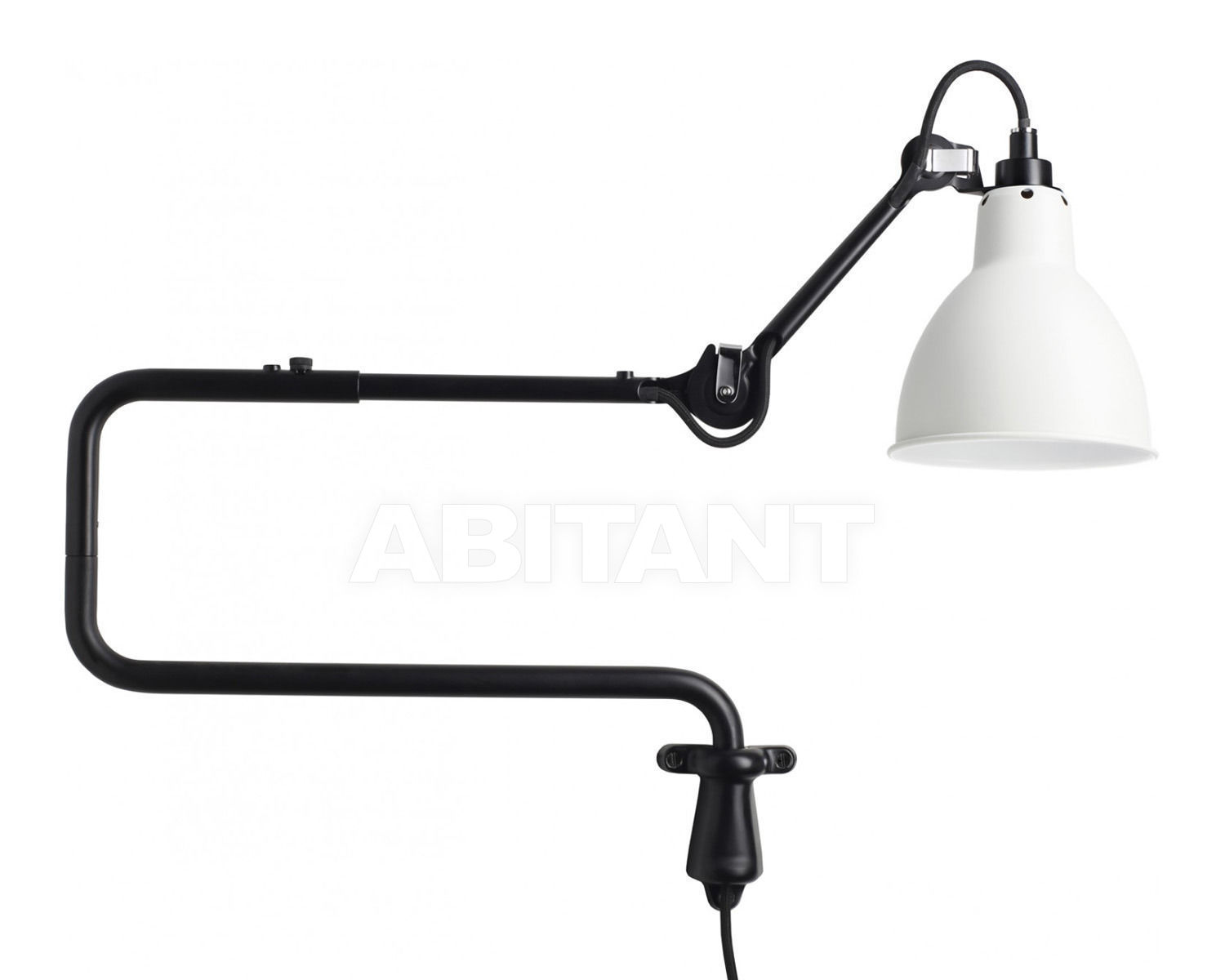 Купить Светильник настенный La Lampe Gras by DCW éditions GRAS LAMPS 303 BL-WH