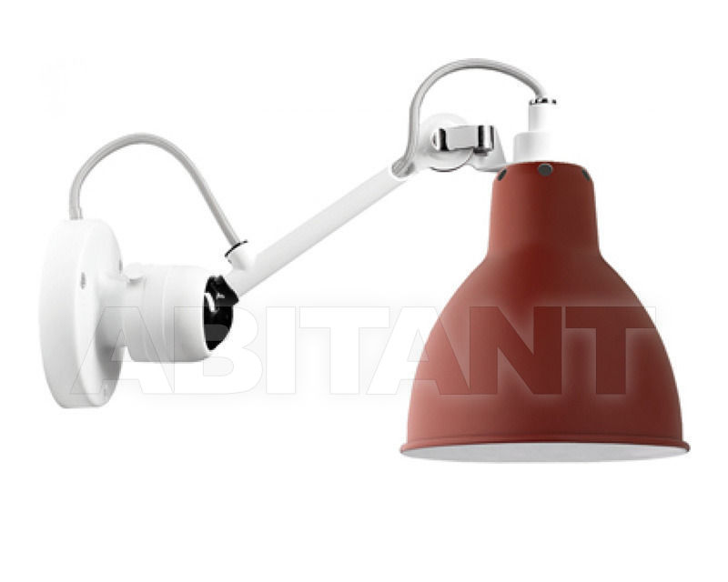 Купить Светильник настенный La Lampe Gras by DCW éditions GRAS LAMPS 304 WH-RED