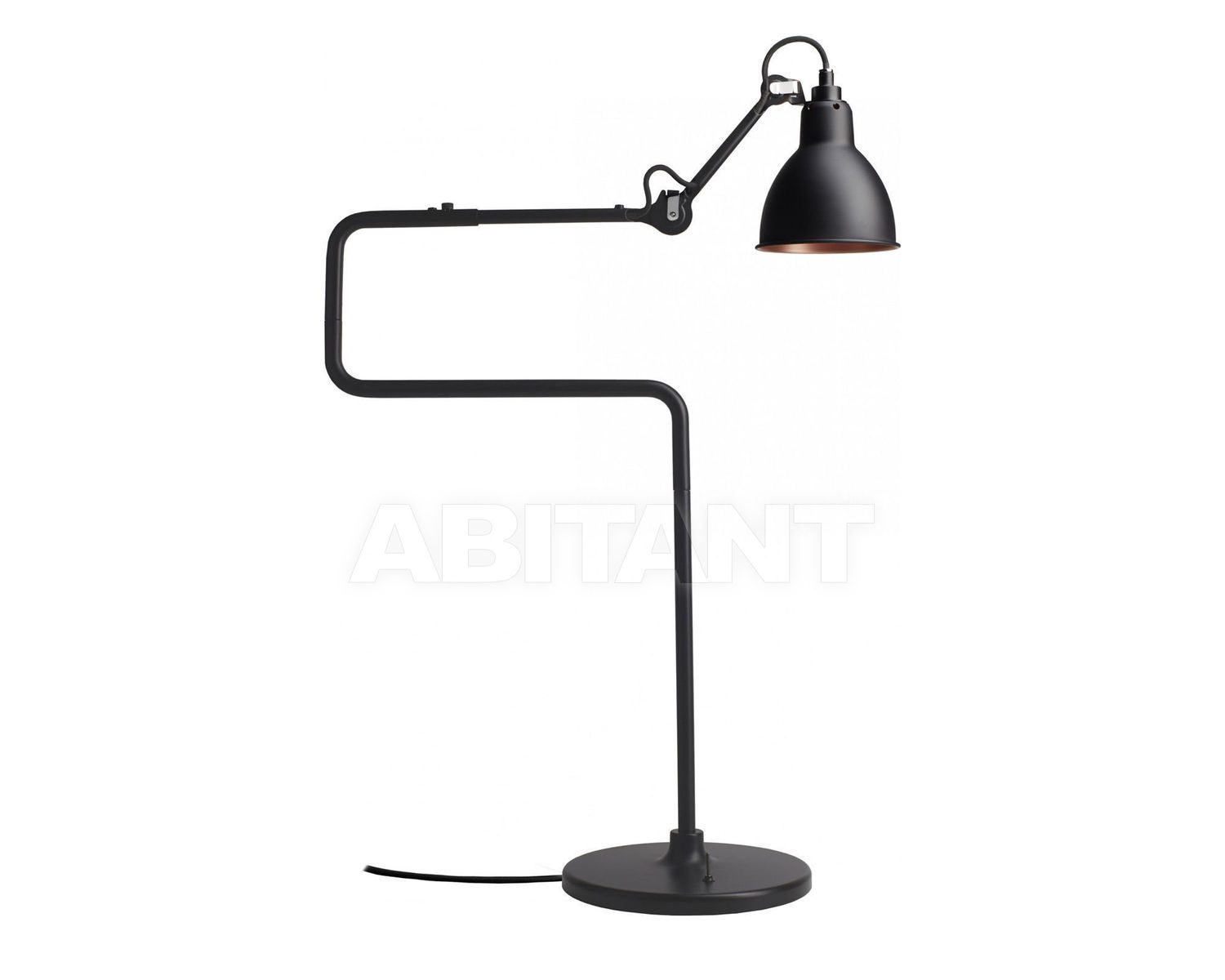 Купить Лампа настольная La Lampe Gras by DCW éditions GRAS LAMPS 317 BL-BL-COP