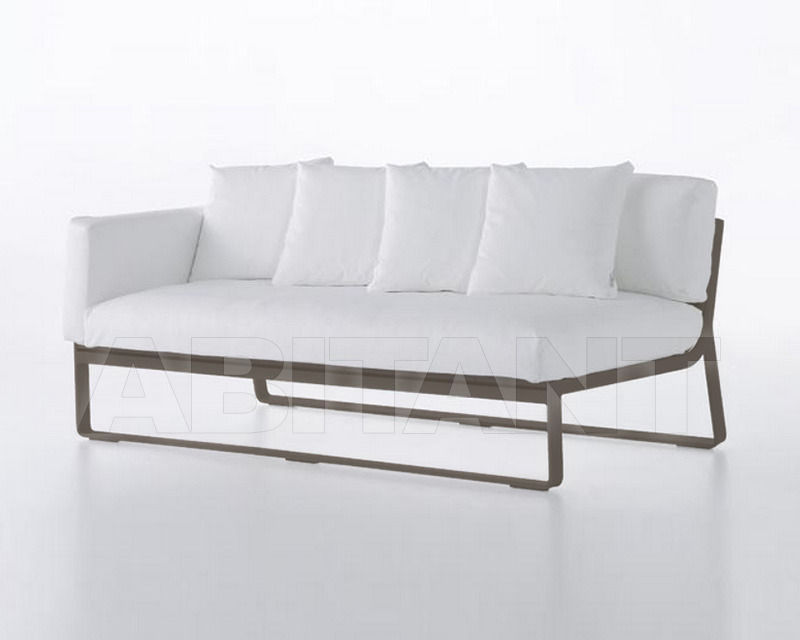 Купить Диван для террасы Gandia Blasco 2015 Flat Sofa modular 1 Frame bronze 