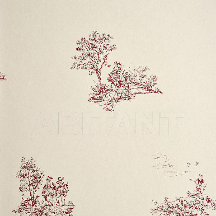 Купить Виниловые обои Motifs placés Jouy Casadeco CHANTILLY CHT22928117