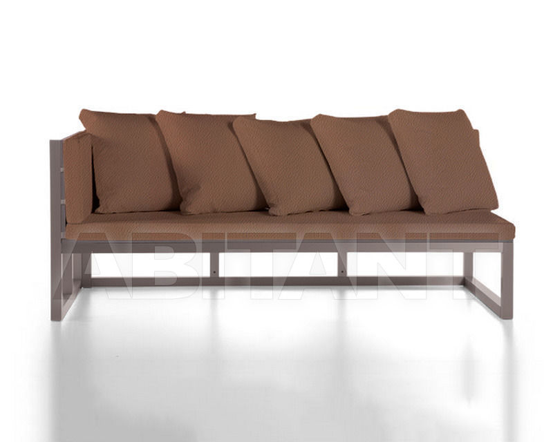 Купить Диван для террасы Gandia Blasco 2015 Sofa Modular 1 Saler Náutica brown 