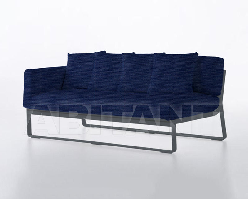 Купить Диван для террасы Gandia Blasco 2015 Flat Sofa modular 1 Sunbrella Solids navy blue