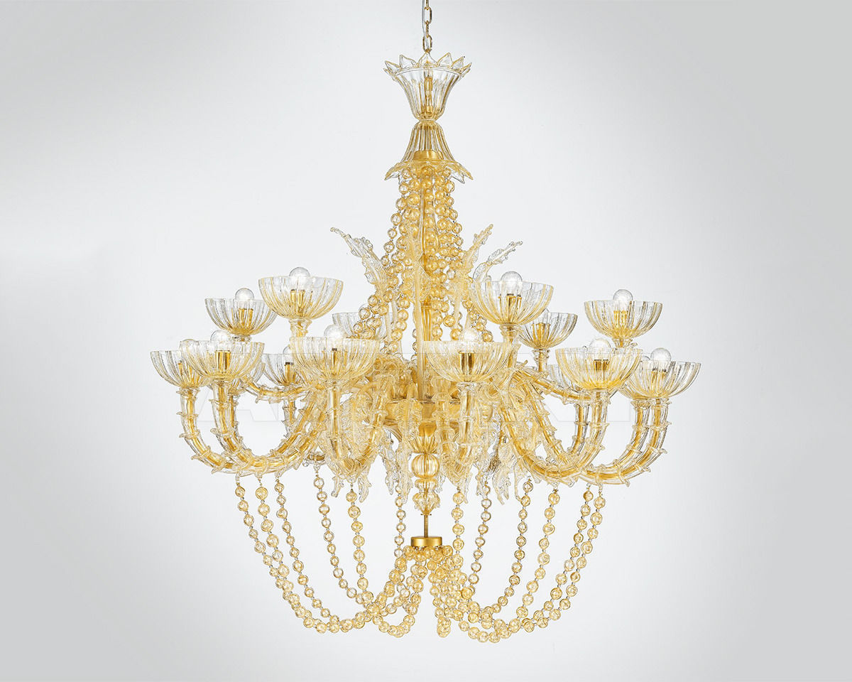 Купить Люстра OR Illuminazione s.r.l.  Murano 1017 ORO