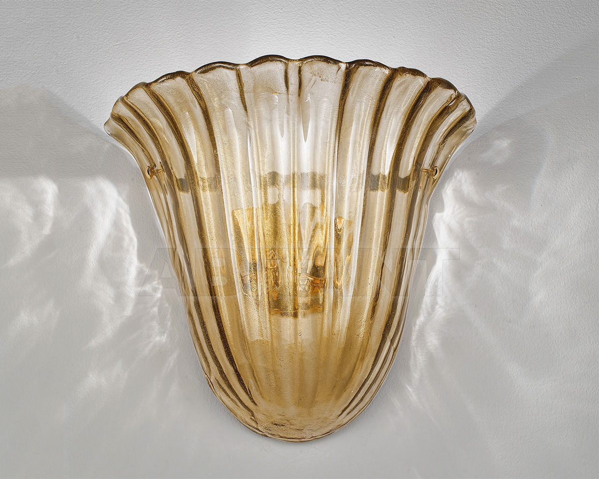 Купить Светильник настенный OR Illuminazione s.r.l.  Murano 1034/AG FUMÈ ORO