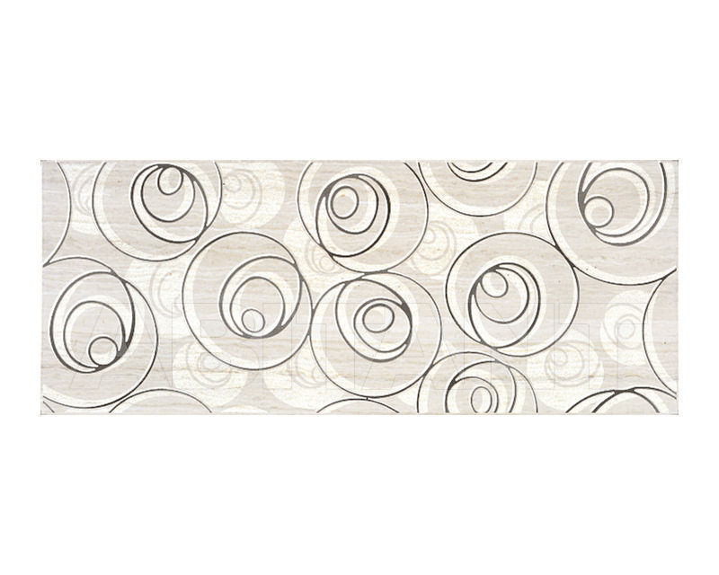 Купить Плитка настенная Curl Silver Ceramiche Brennero Splendida Shiny CURSI
