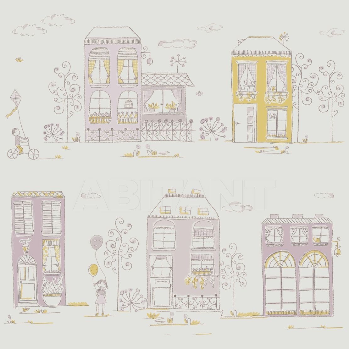 Купить Виниловые обои Maison Casadeco JULES ET JULIE JUS18985139