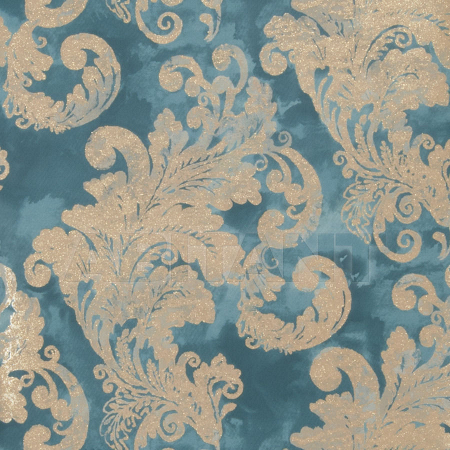 Купить Бумажные обои Audrey Teal Fabricut Gilded Glamour Wallcovering 4647703