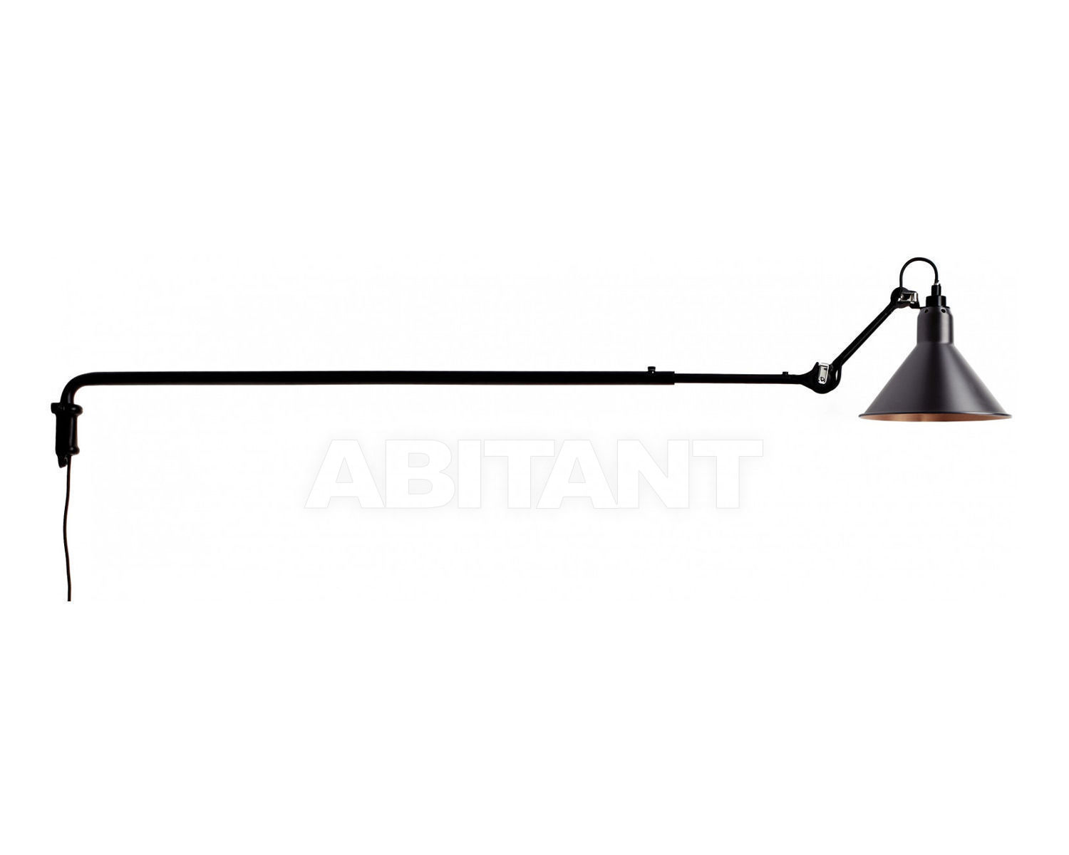 Купить Светильник настенный La Lampe Gras by DCW éditions GRAS LAMPS 213 BL-BL-COP