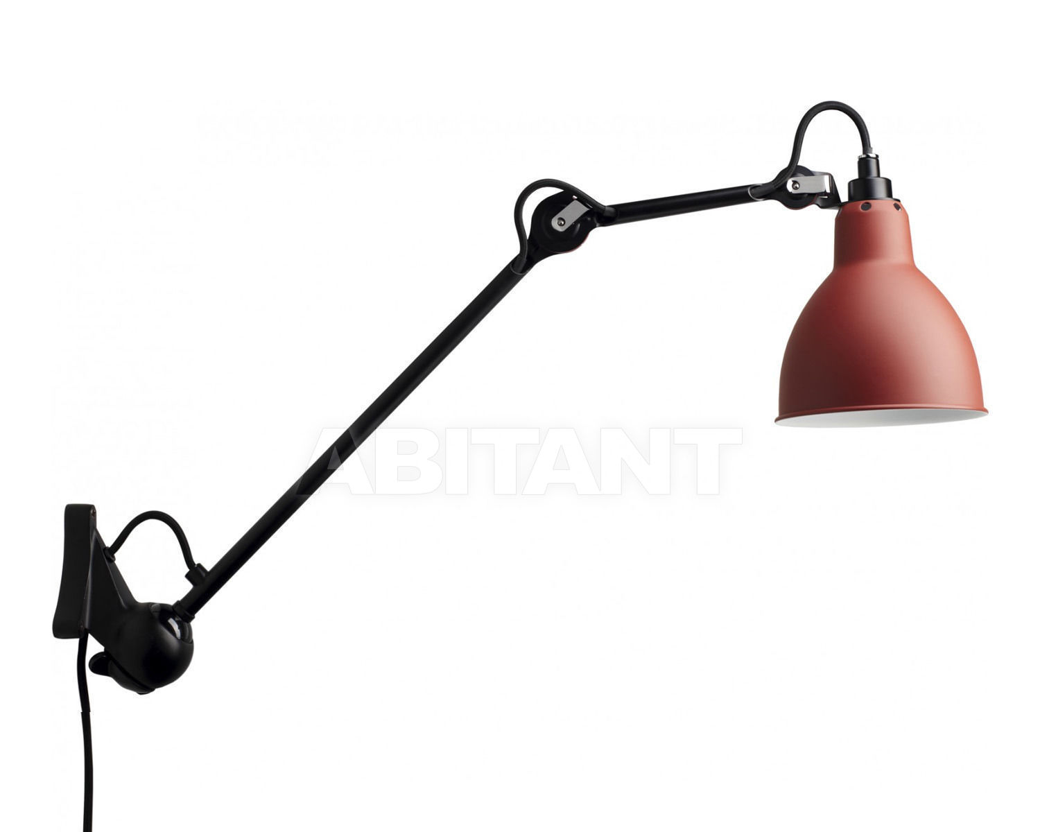 Купить Светильник настенный La Lampe Gras by DCW éditions GRAS LAMPS 222 BL-RED