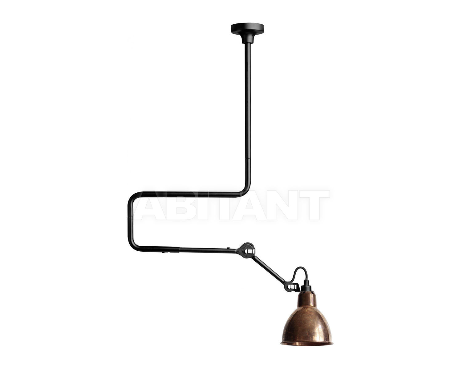 Купить Светильник La Lampe Gras by DCW éditions GRAS LAMPS 312 BL-COP-RAW-WH