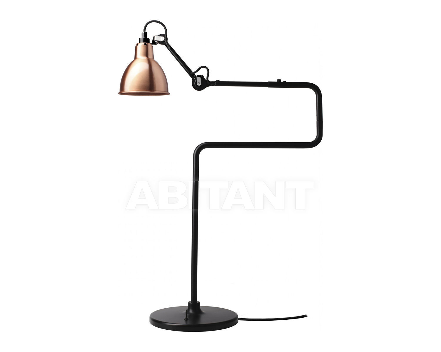 Купить Лампа настольная La Lampe Gras by DCW éditions GRAS LAMPS 317 BL-COP-WH