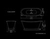Схема Ванна Galleon Hurlingham Bath Company  2015 Galleon Hand Polished Лофт / Фьюжн / Винтаж / Ретро