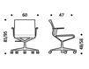 Схема Кресло ICF Office 2015 3693253 F28 Современный / Скандинавский / Модерн