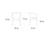 Схема Стул с подлокотниками Thonet 2015 209 4 Современный / Скандинавский / Модерн