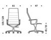 Схема Кресло ICF Office 2015 1960269 981 Современный / Скандинавский / Модерн