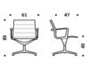 Схема Кресло ICF Office 2015 1963089 906 Современный / Скандинавский / Модерн