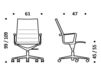 Схема Кресло ICF Office 2015 1963169 913 Современный / Скандинавский / Модерн