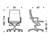 Схема Кресло ICF Office 2015 1973173 509 Современный / Скандинавский / Модерн