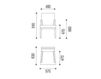 Схема Кресло FIGARO Neue Wiener Werkstaette CHAIRS AST 57 Современный / Скандинавский / Модерн