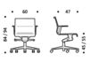 Схема Кресло ICF Office 2015 3695826 746 Современный / Скандинавский / Модерн