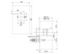 Схема Смеситель термостатический Fima - Carlo Frattini Brick F4049X2CR Минимализм / Хай-тек