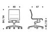 Схема Кресло ICF Office 2015 3685229 972 Современный / Скандинавский / Модерн