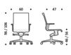 Схема Кресло ICF Office 2015 3693289 915 Современный / Скандинавский / Модерн
