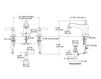 Схема Смеситель для раковины Bancroft Kohler 2015 K-10577-4-BN Современный / Скандинавский / Модерн