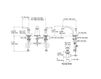 Схема Смеситель для раковины Devonshire Kohler 2015 K-394-4-SN Современный / Скандинавский / Модерн