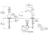 Схема Смеситель для раковины Devonshire Kohler 2015 K-193-4-BN Классический / Исторический / Английский