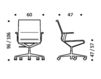 Схема Кресло ICF Office 2015 3695713 509 Современный / Скандинавский / Модерн