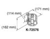 Схема Держатель для туалетной бумаги Artifacts Kohler 2015 K-72576-SN Прованс / Кантри / Средиземноморский