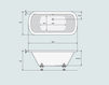 Схема Ванна CLELIA MAGNUM LION Watergame Company 2015 BG903F3 Классический / Исторический / Английский