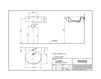 Схема Раковина с пьедесталом  Toto Europe GmbH 2015 LW767Y LW766F Современный / Скандинавский / Модерн