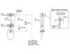 Схема Душевая штанга HydroRail Kohler 2015 K-45904-BV Современный / Скандинавский / Модерн