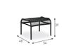 Схема Пуф LOOP FOOTREST Vincent Sheppard Vincent's garden GC071 Современный / Скандинавский / Модерн