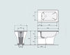 Схема Биде напольное ZELLIGE Watergame Company 2015 BD014F1 BDD004F4 Классический / Исторический / Английский